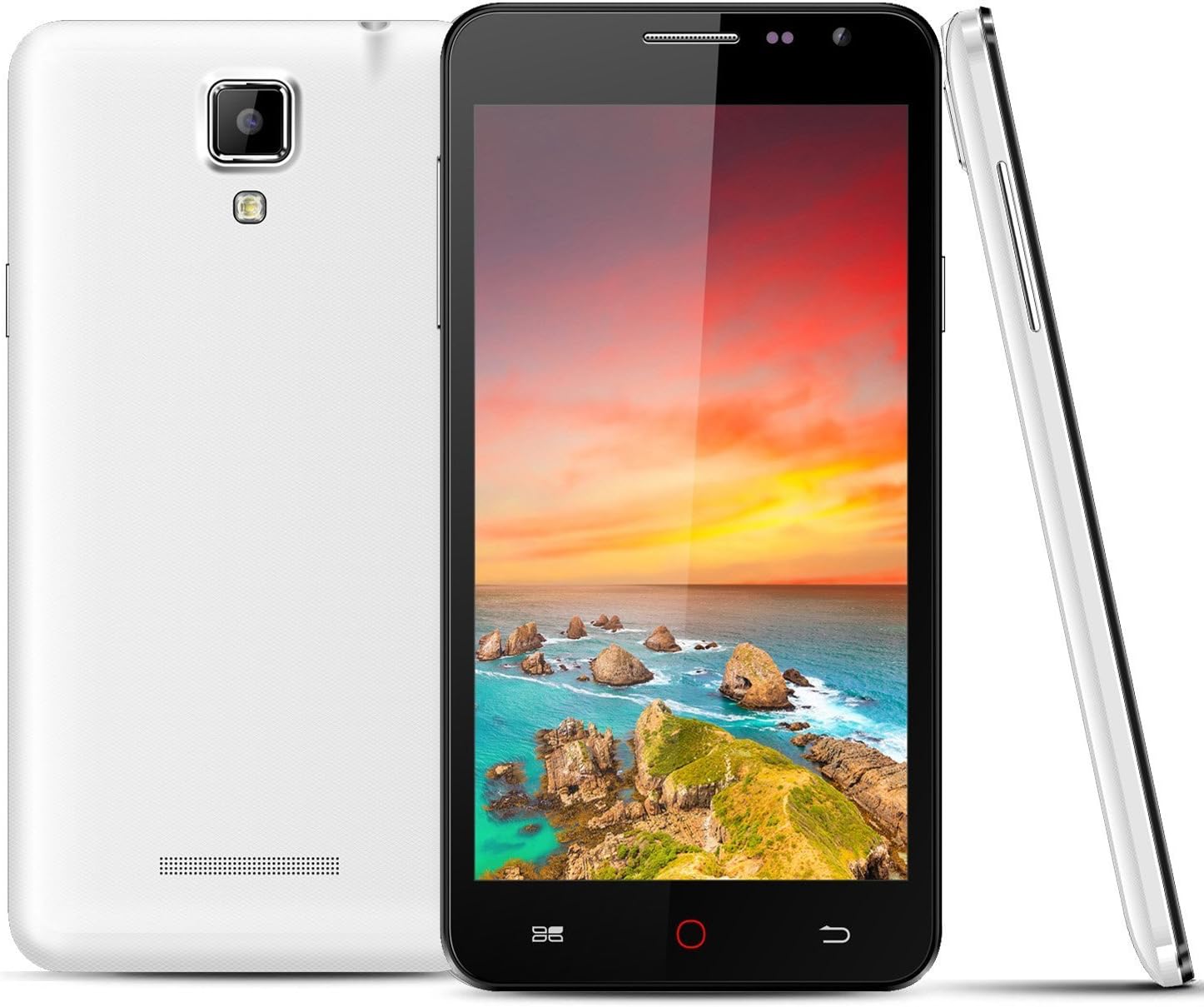 Cell Phones Unlocked, 5.5 Inch Big Hd Screen Android Smartphone 3g GSM for At&t Tmobile Straight Talk Net 10