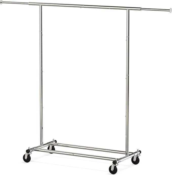 Simple Houseware Heavy Duty Clothing Garment Rack, Chrome Amazon.ca Home