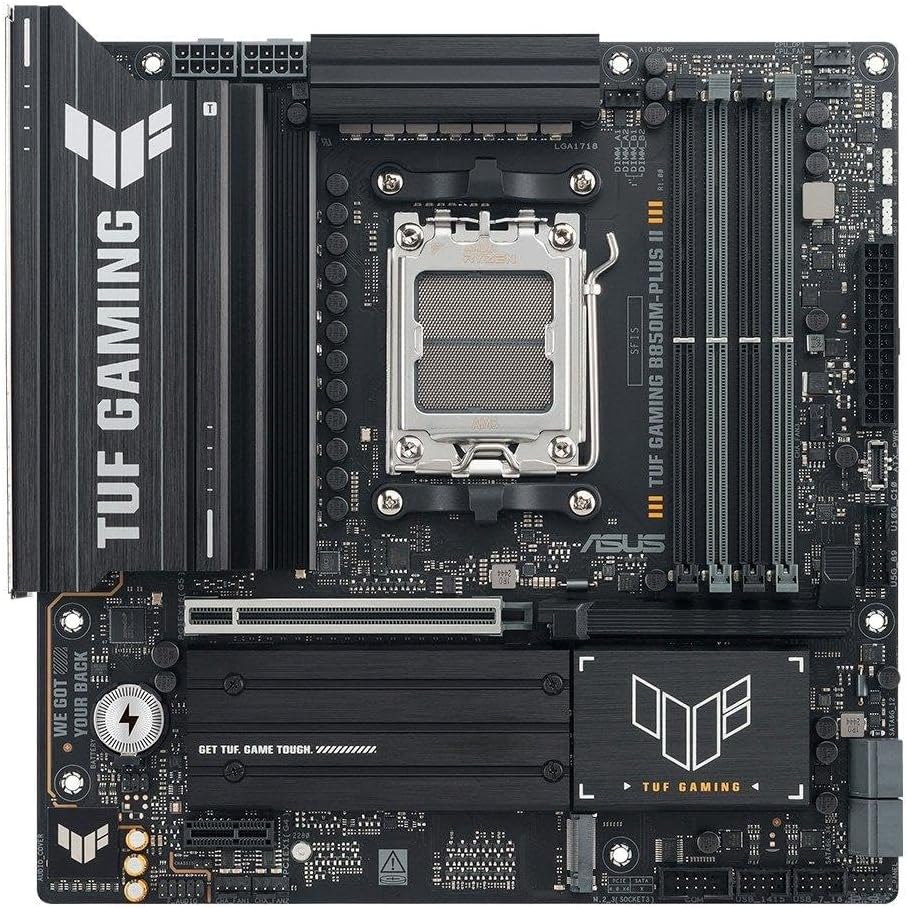 ASUS TUF GAMING B850M-PLUS II B850 Socket AM5 Micro-ATX Motherboard