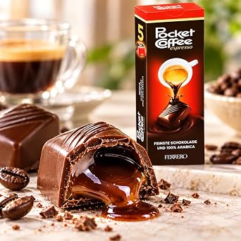 Pocket Coffee Ferrero 12-5 Piece Packs (60 Piece Case)