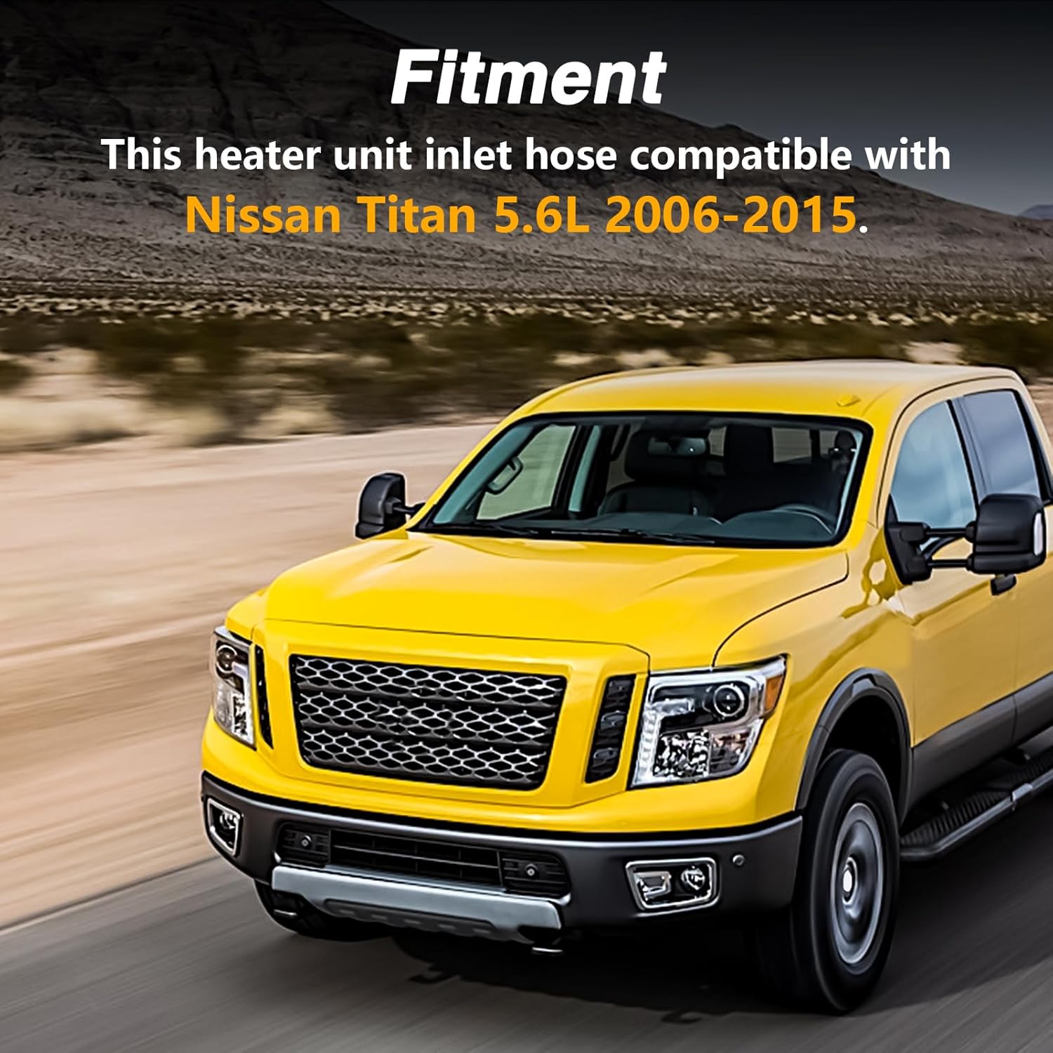 Control Valve Assembly Heater Unit Inlet Hose Pipe Tube Compatible With Nissan Titan 5.6L 2006-2015,Replace#： 92400-ZT10A 92400ZT10A