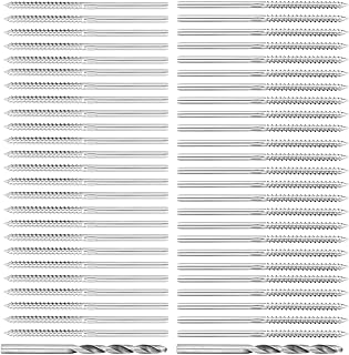 TooTaci 1/8" T316 Stainless Steel Cable Railing Hardware,50 Pack Handed Thread Swage Lag Screws Left & Right for Wood Post,1/8 Deck Cable Railing Kit,DIY Baluster,Stairs Railing