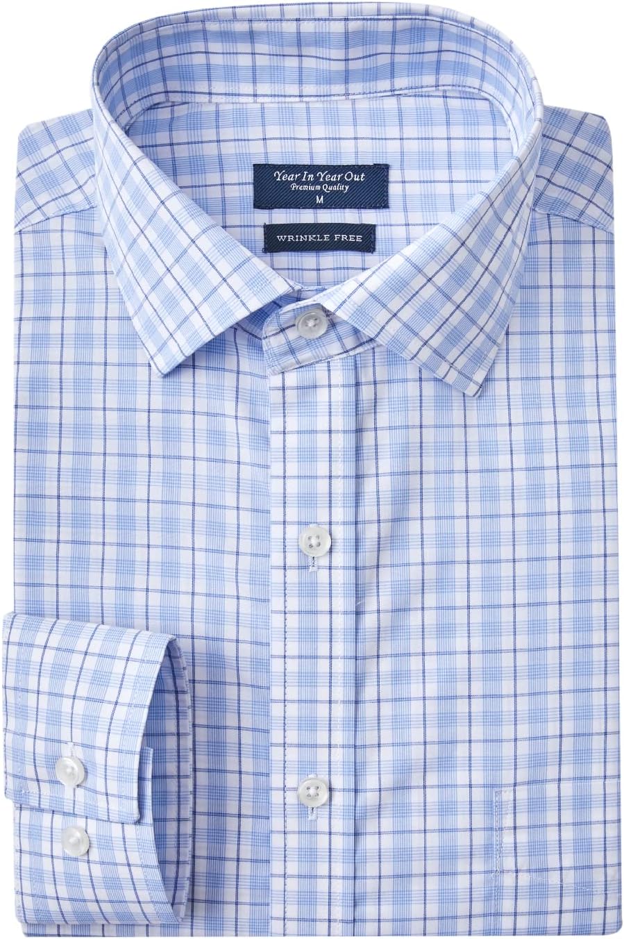 Year In Year OutMens Long Sleeve Slim Fit Dress
