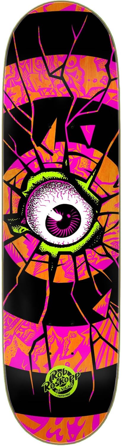 SANTA CRUZ Roskopp Dissect 8.5in x 32.2in Skateboard Decks
