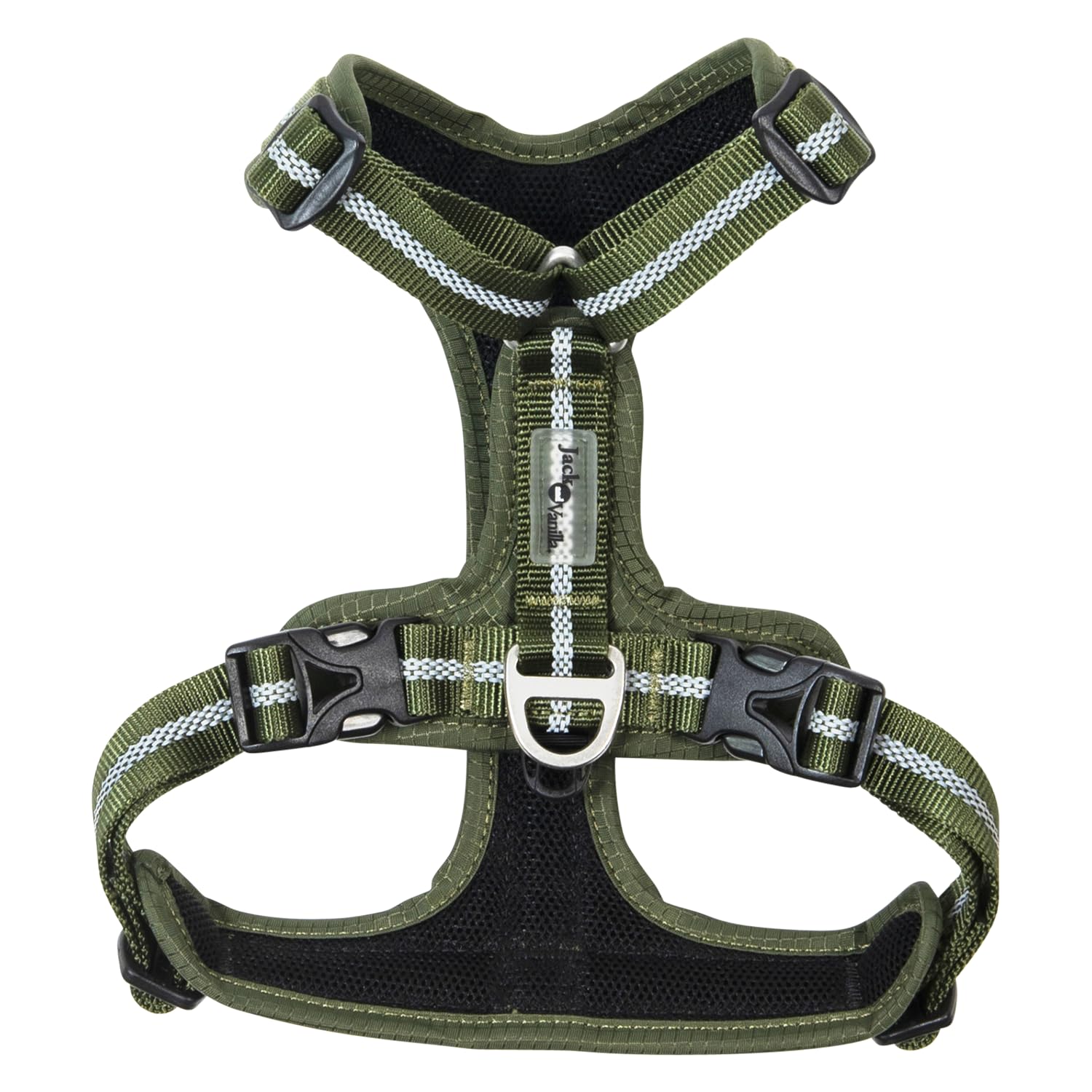JACK AND VANILLA, Ergonomic Harness for Outdoor Adventures, Custom Fit, Practical Pockets, Modern Design, Weatherproof, Small, Olive Green, Expedition