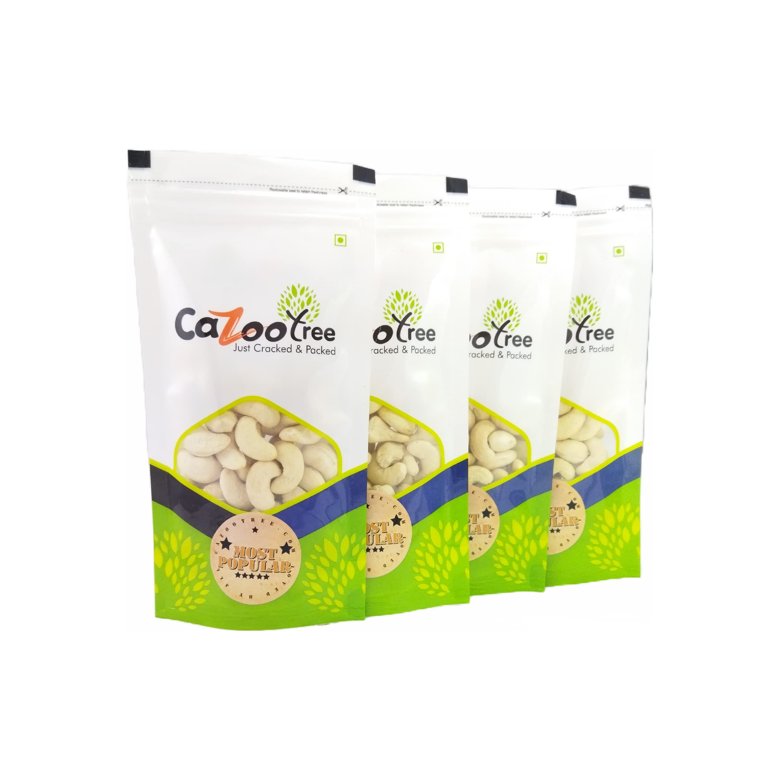 CazooTree Popular Cashew Nut Kernels | Delicious and Crunchy Cashew Nut 320 Whole | cashew nuts dry fruits | Kaju 100 g | Pack of 4 (B08K8GMPQD) Amazon Price History, Amazon Price Tracker