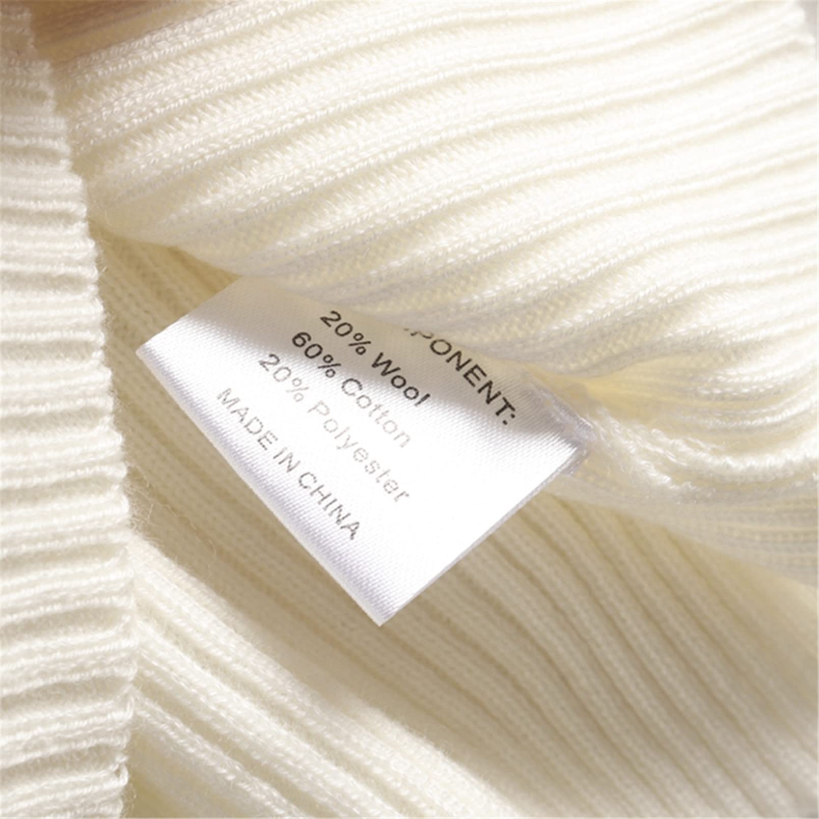 Lana Donne Dolcevita Maglione Autunno Inverno Caldo Maglia Cashmere Pullover Jumper, Blu 58751, Taglia unica