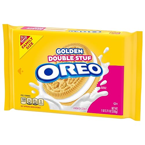 Vista 138 de OREO The Most Stuf Galletas sándwich de chocolate, edición limitada, 1 paquete resellable de 13.4 oz