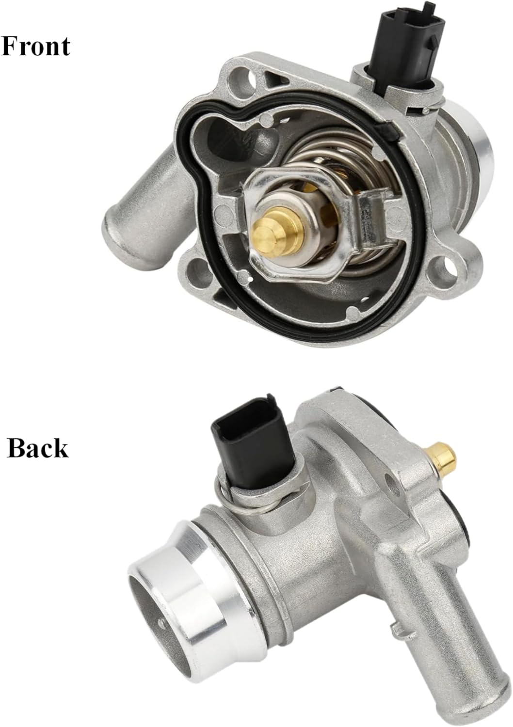 Thermostat Housing/Water Outlet Compatible with 2011-2020 Chevy Cruze Trax Sonic Buick Encore 1.4L 25200455 55565336 902-808