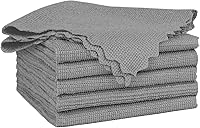 Vista 21 de Orighty Paño de limpieza de microfibra, paquete de 24 trapos de limpieza altamente absorbentes, suministros de limpieza para el hogar, paños