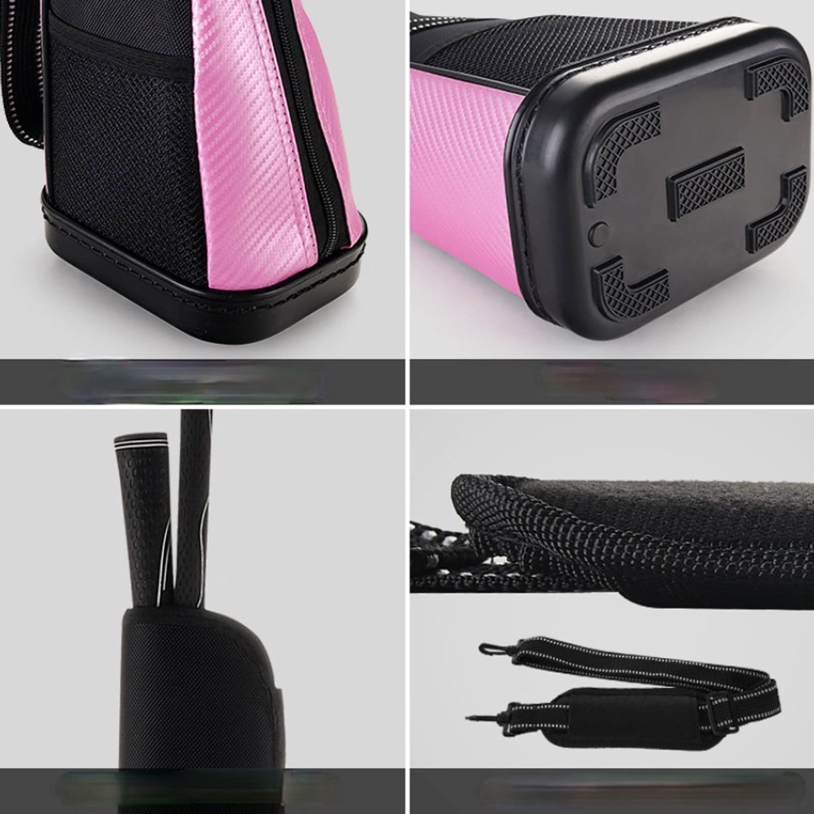Bolsas para Palos de Golf, Bolsa para Armas de Golf, Nailon Ultraligero, Puede Contener 4-5 Pistolas de Golf, Gran Capacidad, cómodas Bolsas de Golf Originales (Color: 2) Vision