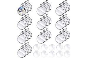 Hicarer 12mm Bezel Tray Blank Set