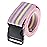 COW&COW Gait Belt 72inch - Transfer and Walking Assistance with Quick Release Buckle for Caregiver Nurse Therapist 2 inches(Rainbow)