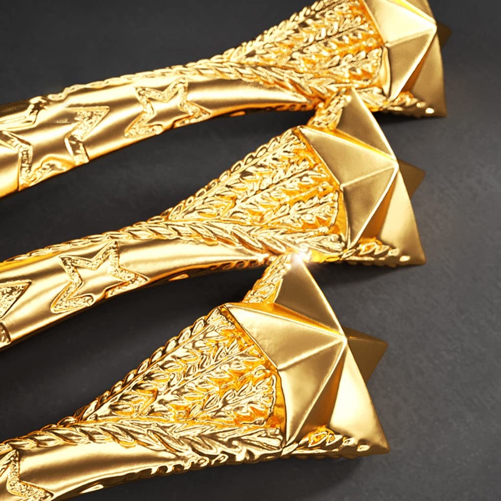 Trofeos, medallas y premios Trofeo De Oro De Orejas De Trigo Estrella De Cinco Puntas Trofeo De Honor Creativo Premio A Los Empleados Destacados De La Empresa Trofeo De Recuerdo Decoraciones
