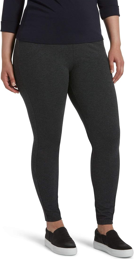 HUE Women's Wide Waistband Blackout 