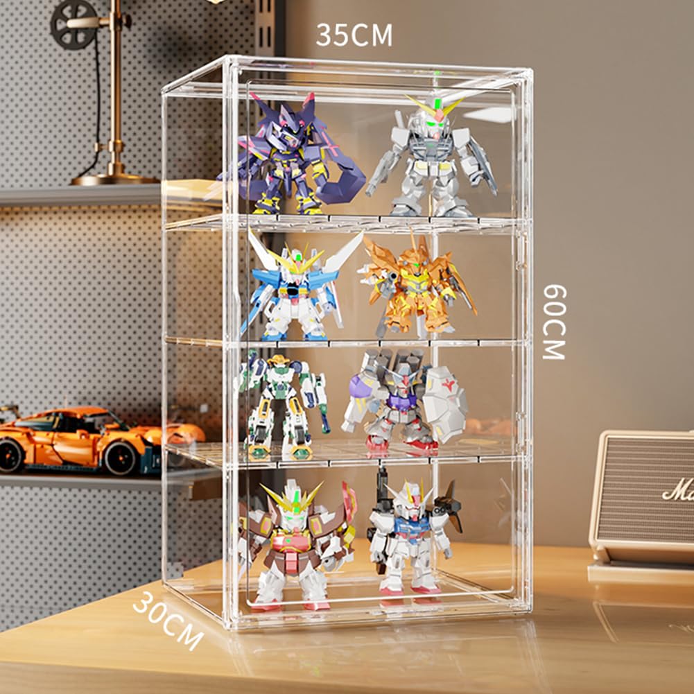 Amazon.co.jp: PFLife フィギュアケース 3段 60cm アクリルケース