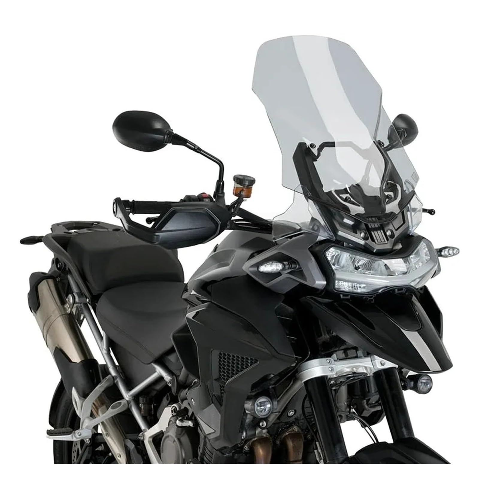 Moto Pare-Brise pour Tiger1200 GT/GT Pro, Déflecteur De Pare-Brise Moto Bulle/Saute Vent Compatible avec