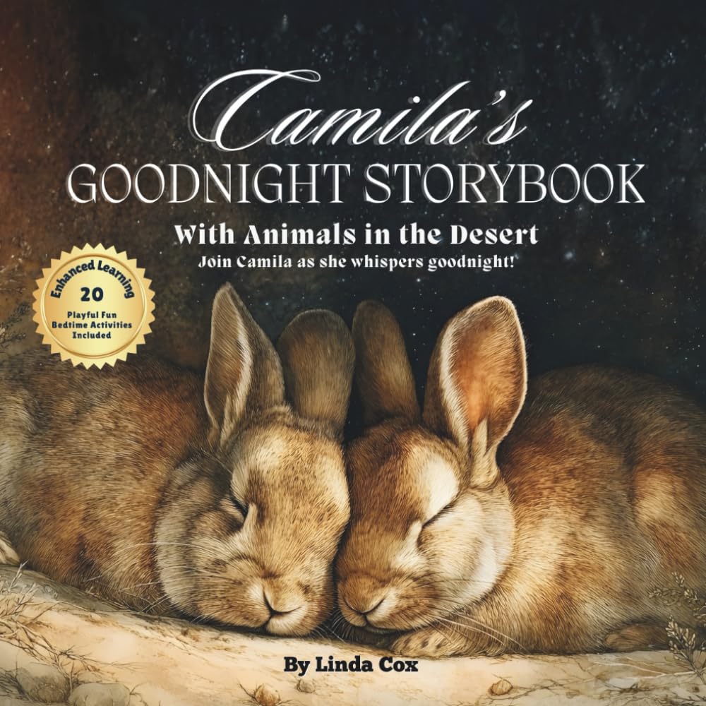 Camila's Goodnight Storybook with Animals in the Desert: Personalized Book Just for Camila! | Perfect Gift