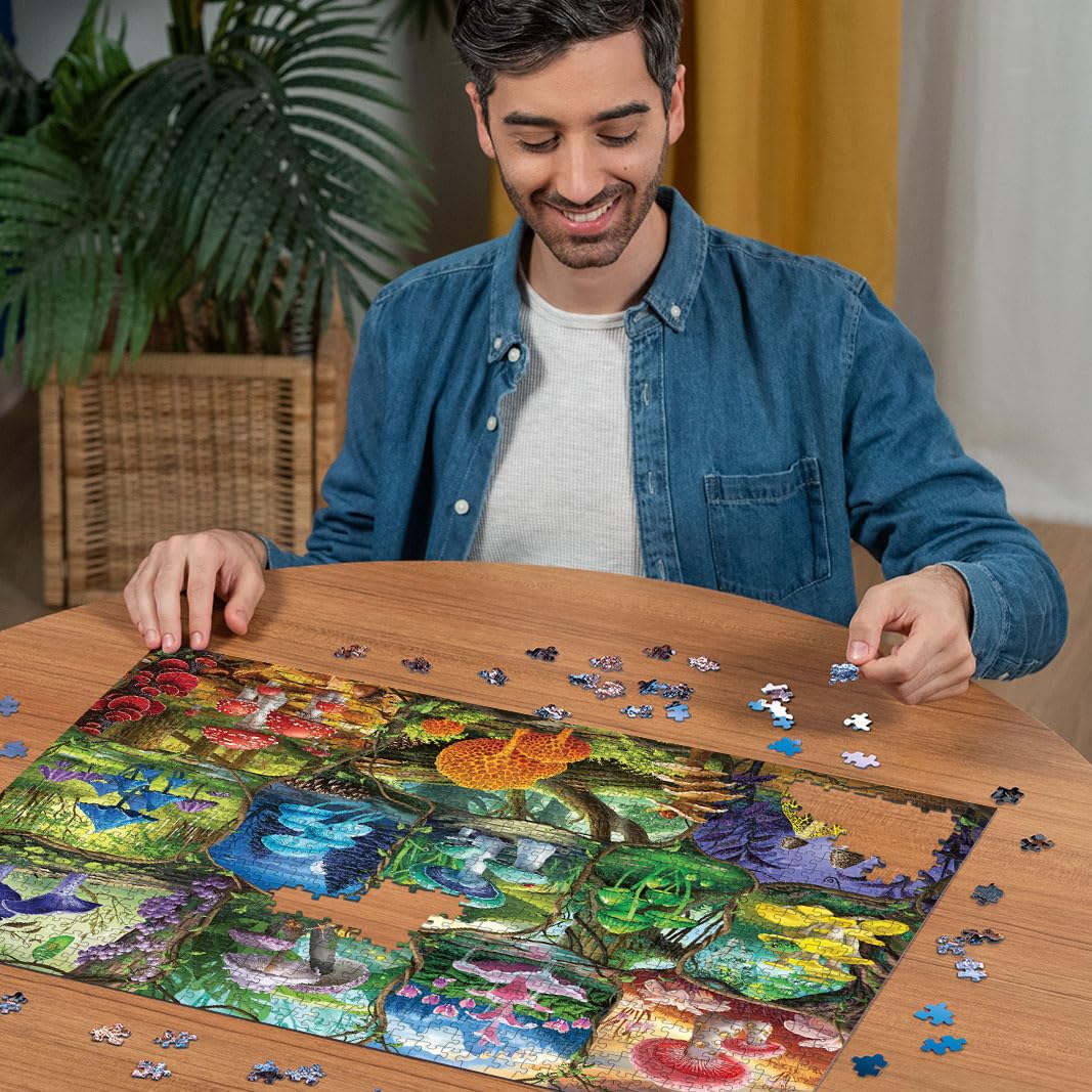 Ravensburger - Puzzle 1000 Pezzi Il Circo Magico | Puzzle Adulti E Bambini Con Una Misura Di 70x50 Cm | Regalo Per Adulti E Bambini Da 14 Anni E Più | Puzzles