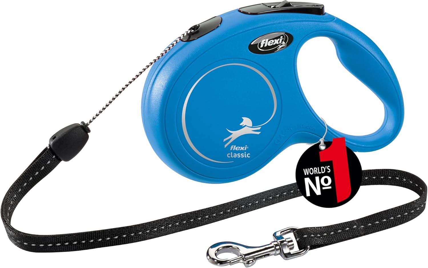 Flexi Classic Cord Extending Lead Blue Small 8M 12kg