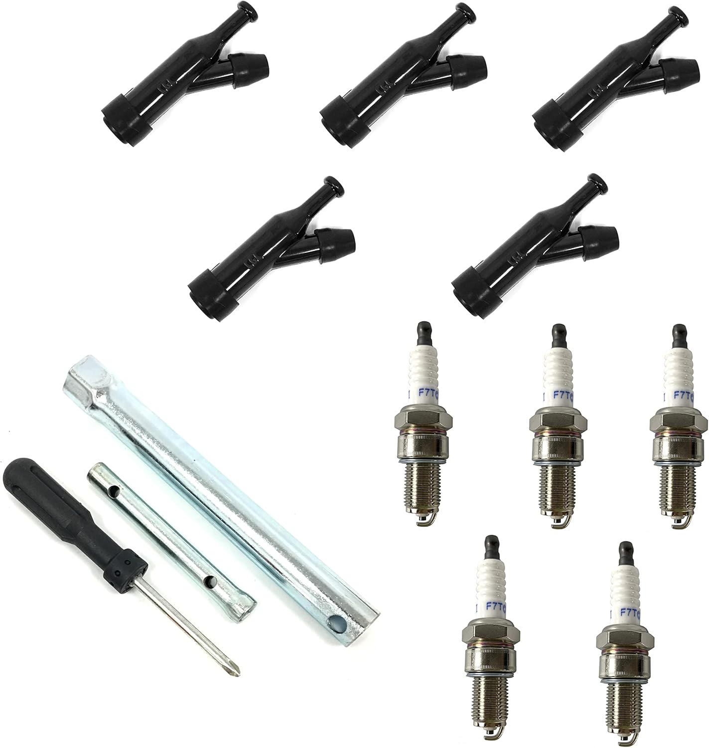 Spark Plug & Cap and Wrench For Predator 6.5HP 212cc 13HP