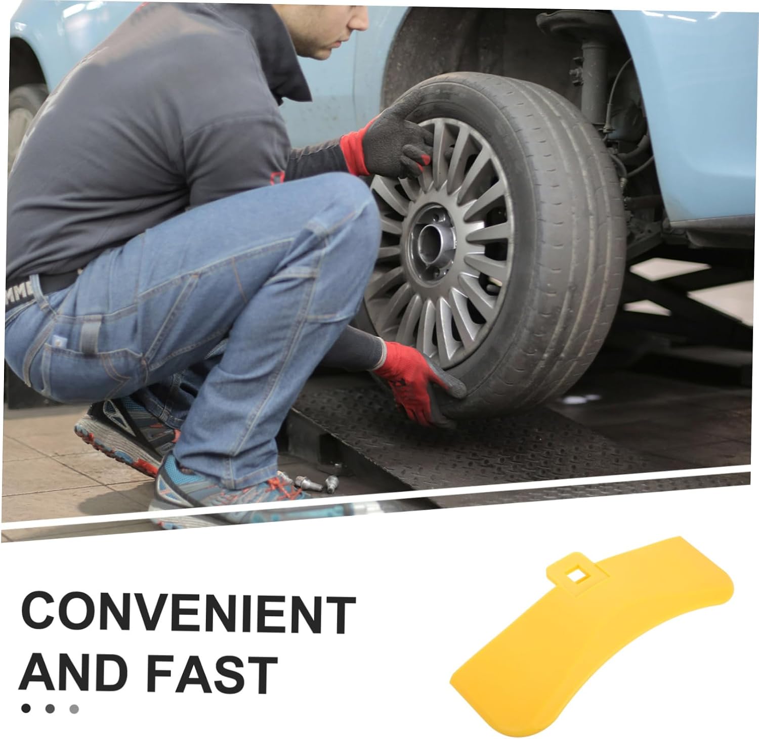 Tire Shovel Protective Cover ABS Bead Breaker Sleeve for Tire Changing Tools Durable Sleeve for Motorcycle and Dirt Bike Use
