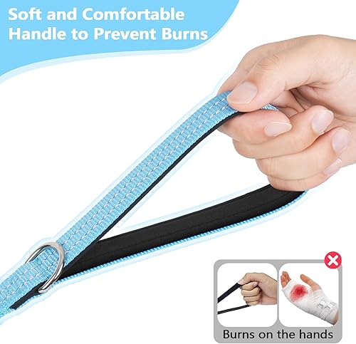 Miniatura 4 de XiaZ - Correa larga de entrenamiento para perro, correas de entrenamiento de 10/15/20/30/50/100 pies de largo para perros, correa de entrenamiento