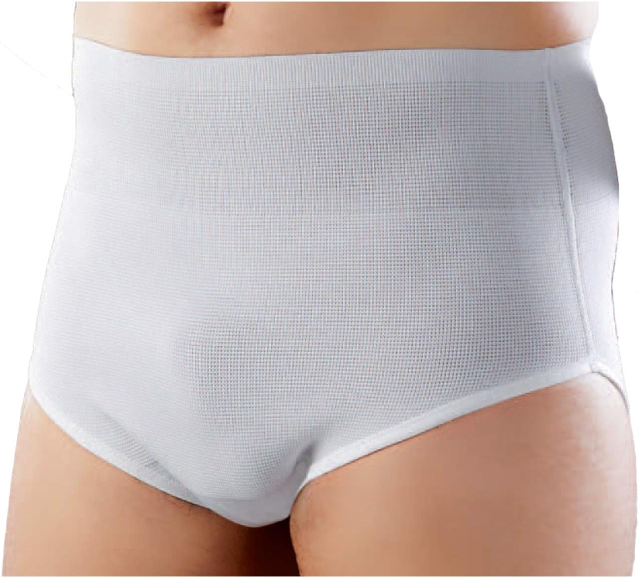 Elastic Containment Slip Brief Ref. 307 Size 9 inch. 43.70"-45.27" (111-115 cm.) White