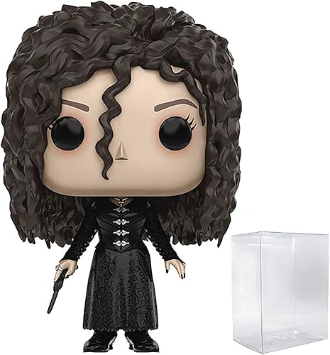 Harry Potter Bellatrix Lestrange Funko Pop! Figura de vinilo (paquete con funda protectora compatible con Pop Box), multicolor, 3.75 pulgadas