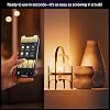 Philips Hue LED A67 lamba, beyaz ve renkli ambiyans, E27 duy, 11,8 W, tam spektrumlu ışık 1000 K-20000 K, 1600 lümen, kısılabilir, Alexa, Google Assistant ve Apple Home ile uyumlu, tekli paket