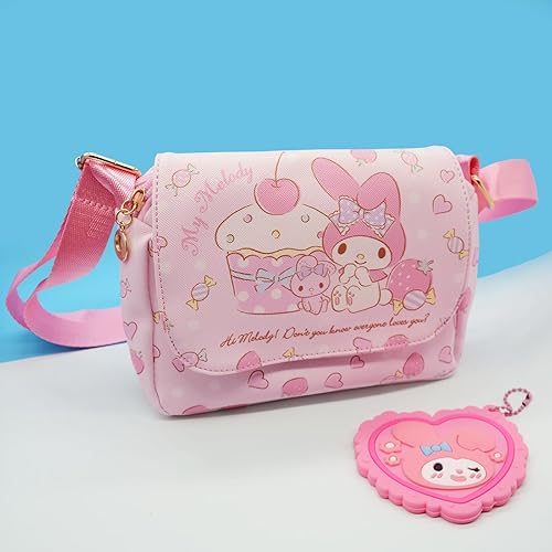 Miniatura 3 de Holymid Kitty Crossbody Bag with Shoulder Strap&Mirror, Handbag Wallet Purse Coin Pouch