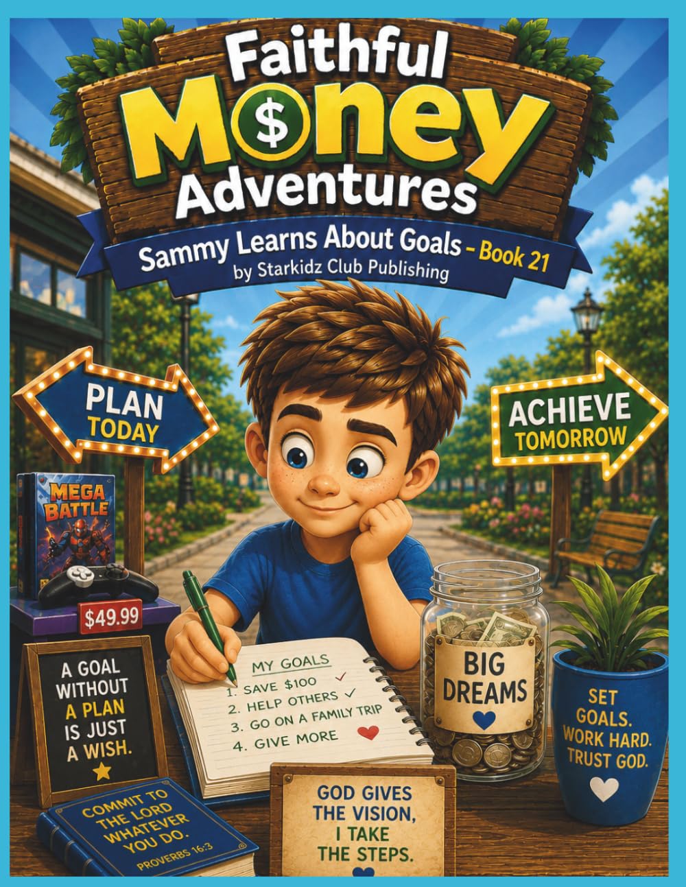 Faithful Money Adventures--Sammy Learns About Goals--Book 21