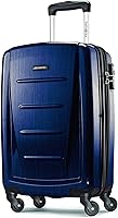 Vista 241 de Samsonite Winfield 2 Equipaje rígido con ruedas giratorias, Azul profundo, Juego de 3 piezas (20/24/28)