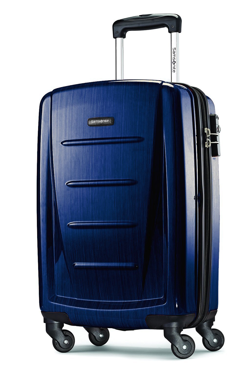Samsonite Winfield 2 Hardside Luggage with Spinner Wheels, Navy, Carry-On 20-Inch