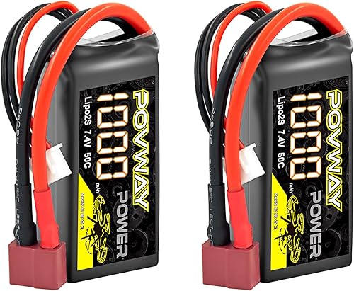7.4V Lipo Batería 2S 1000mAh 50C RC Lipo Baterías con T Plug para 1/10 1/16 1/18 1/24 Escala RC Coche Camión Truggy