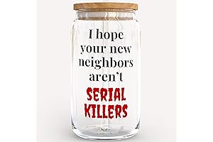 KLUBI House Warming Gifts Glass Cup: Thoughtful Farewell Gifts for Friends Moving Away