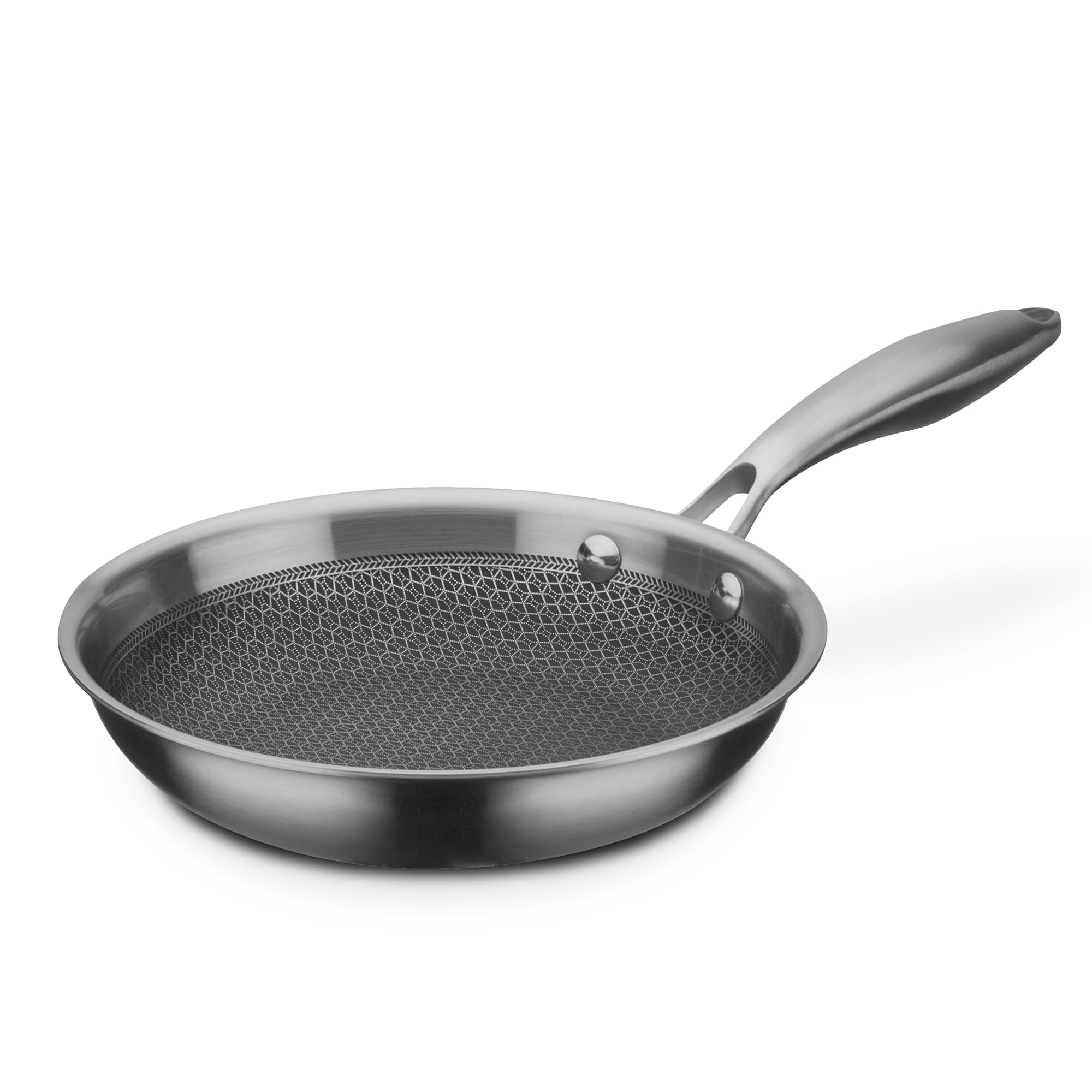 GSW 868501 Inoxxa Black, Bratpfanne mit Wabenstruktur - ⌀20 cm