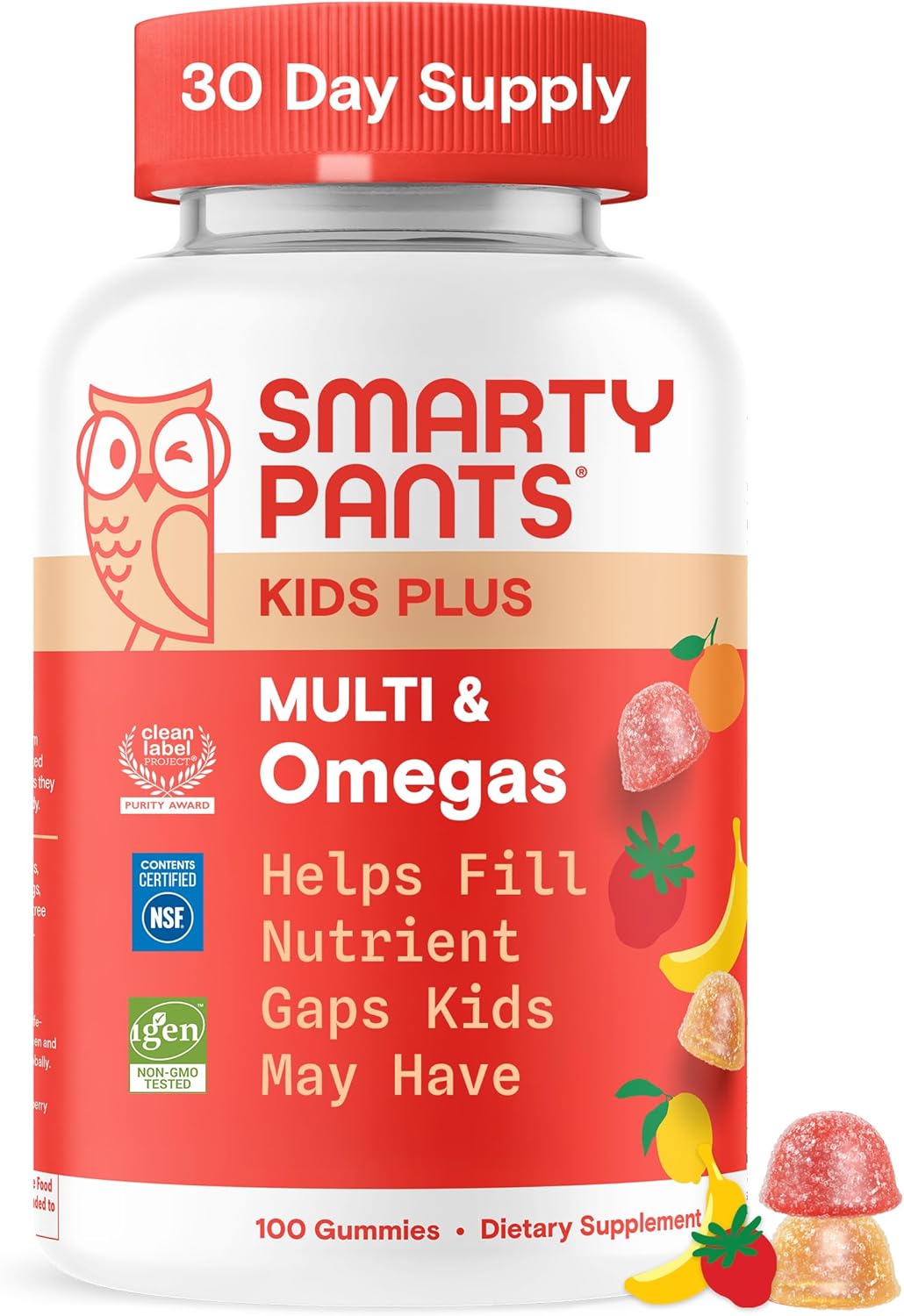 SmartyPants Kids Multivitamin Gummies –...
