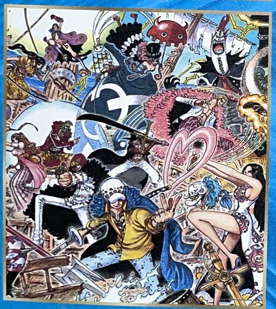 得価超激得 エース様 大海賊百景 H賞ヤマト&J賞色紙セット HI6SR