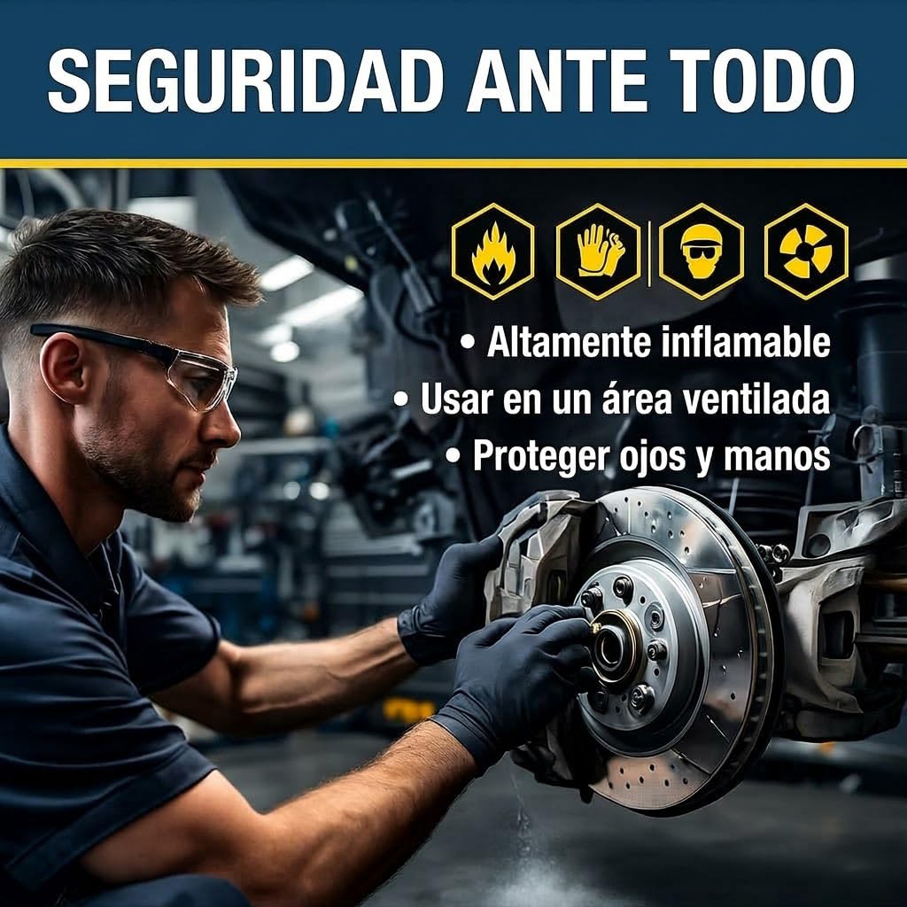GiDeli Limpiador de frenos, 4 bidones de 5 l, para coche, moto y bicicleta, elimina aceite, grasa, polvo de frenos, restos de pegamento, desengrasante para taller, secado rápido, sin dejar residuos