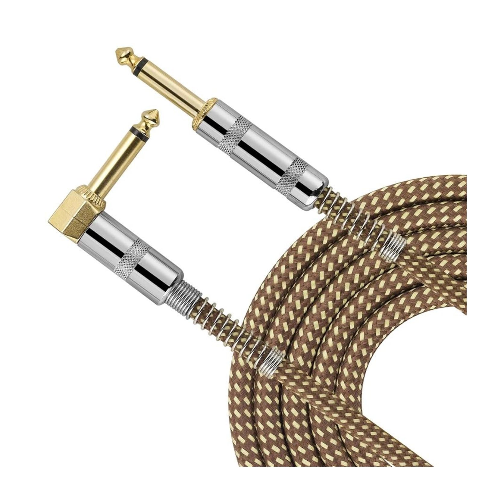 Cable de guitarra Cable para instrumento de guitarra de 90 grados adecuado para mesas de mezclas y amplificadores(300cm)