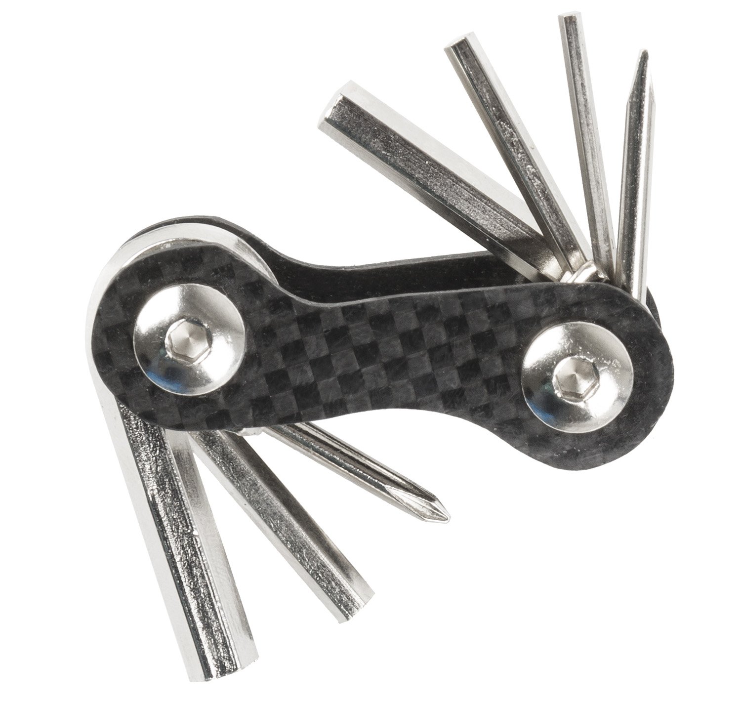M-Wave Mighty Mini Folding Tool Set - Black