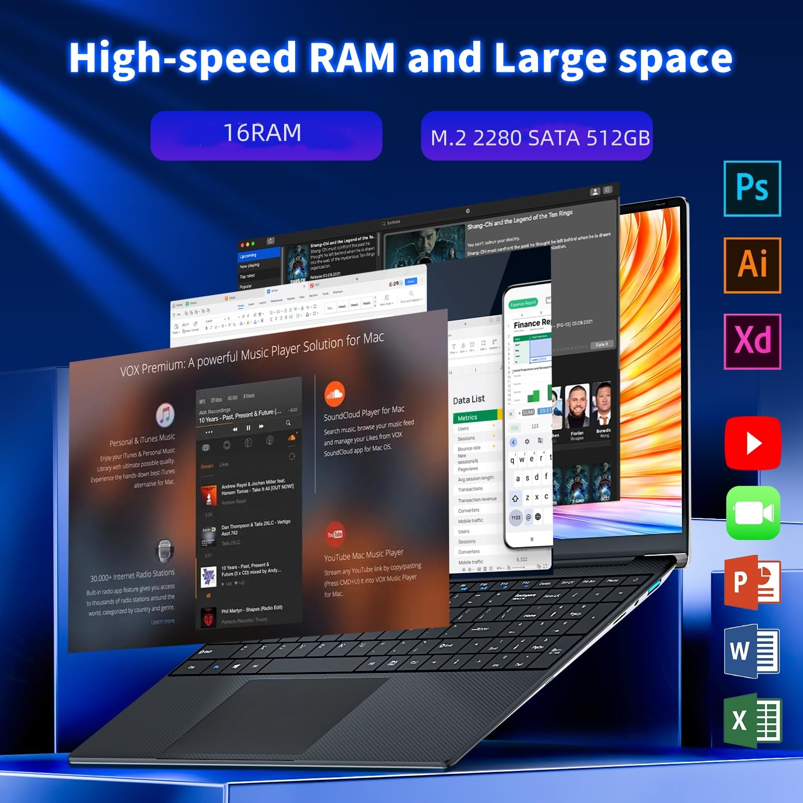 Amazon.com: KUU 15.6 inch Laptop Computer, Laptop i5,Gaming