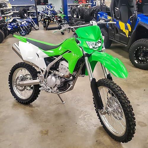 Miniatura 9 de Faro delantero de motocross para motocicleta, universal, para KLX230R KLX300R KLX110 KX125 KX450F KX250F KDX200 Supermoto, color negro