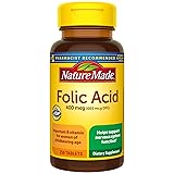 Nature Made Folic Acid 400 mcg...