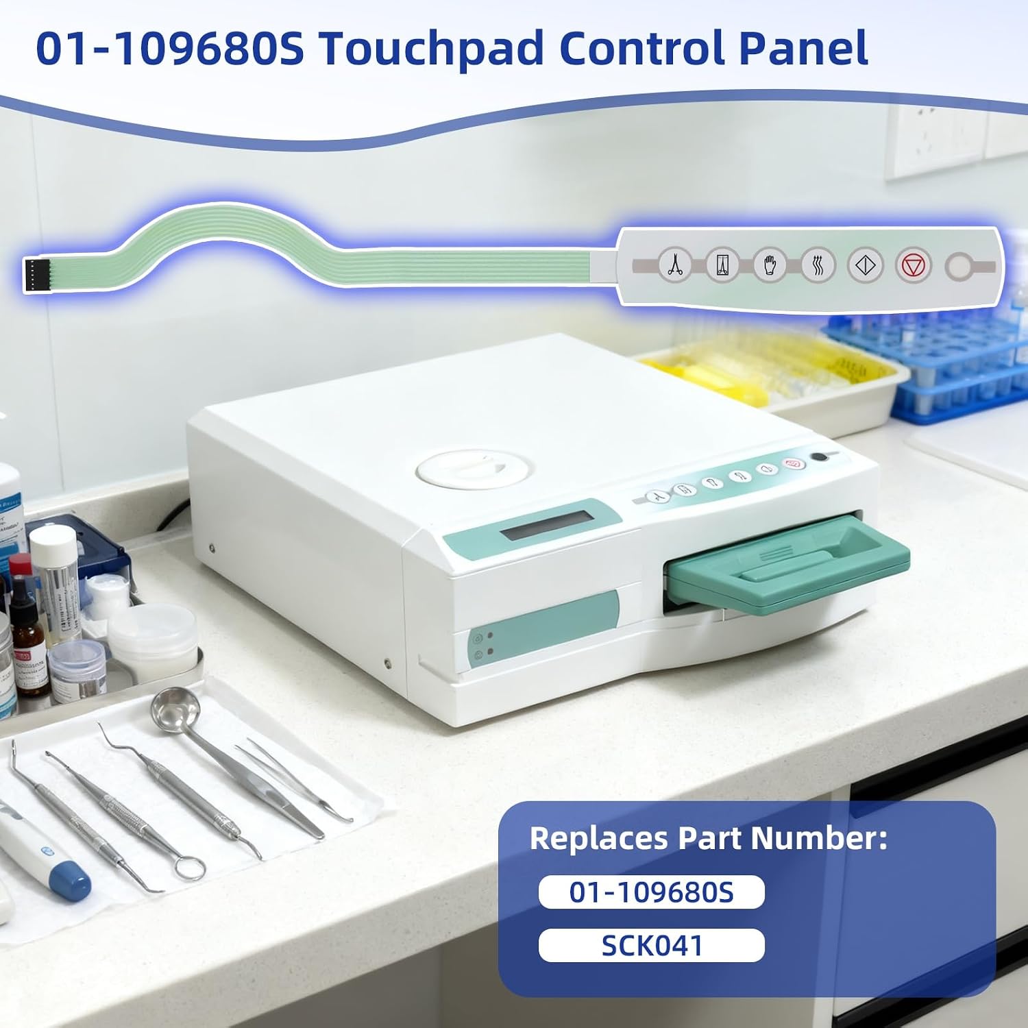 01-109680S Touchpad Control Panel for Statim 2000 Dental 01-109680S SCK041