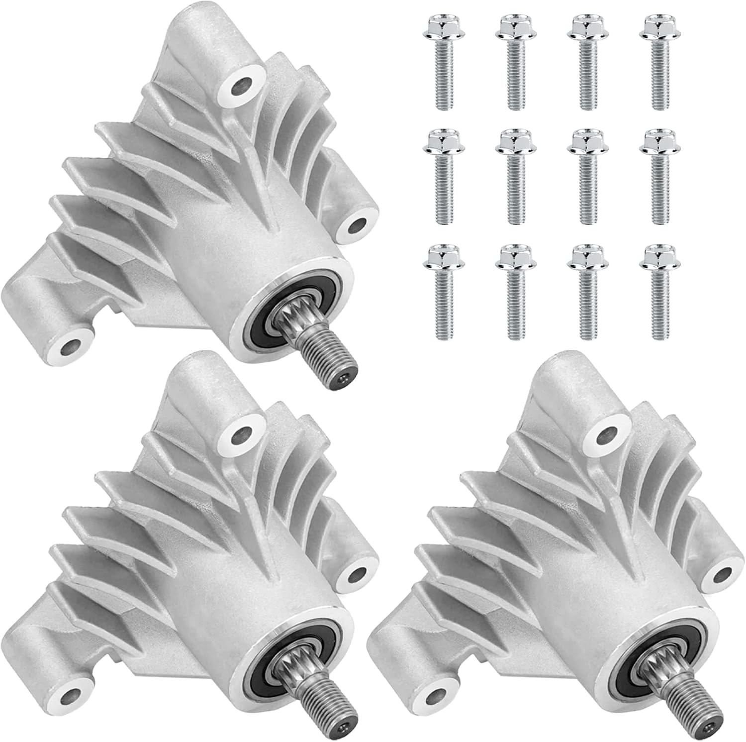 143651 Spindle Assembly for 137152 532137152 137553 532143651, 44" 46" 50" Deck Fit for AYP Husqvarna GT200 GTH200 GTH220 YTH1746A YTH180 YTH2046 3 Pack