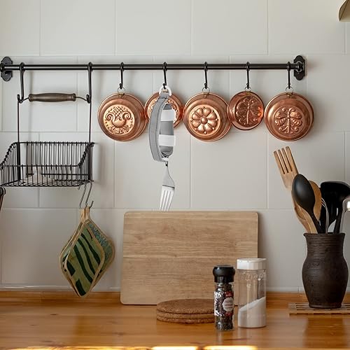 Miniatura 3 de Beautyflier Tenedor de cuchara universal para sostener cubiertos bolígrafos cepillos de dientes para personas mayores o personas con agarre débil