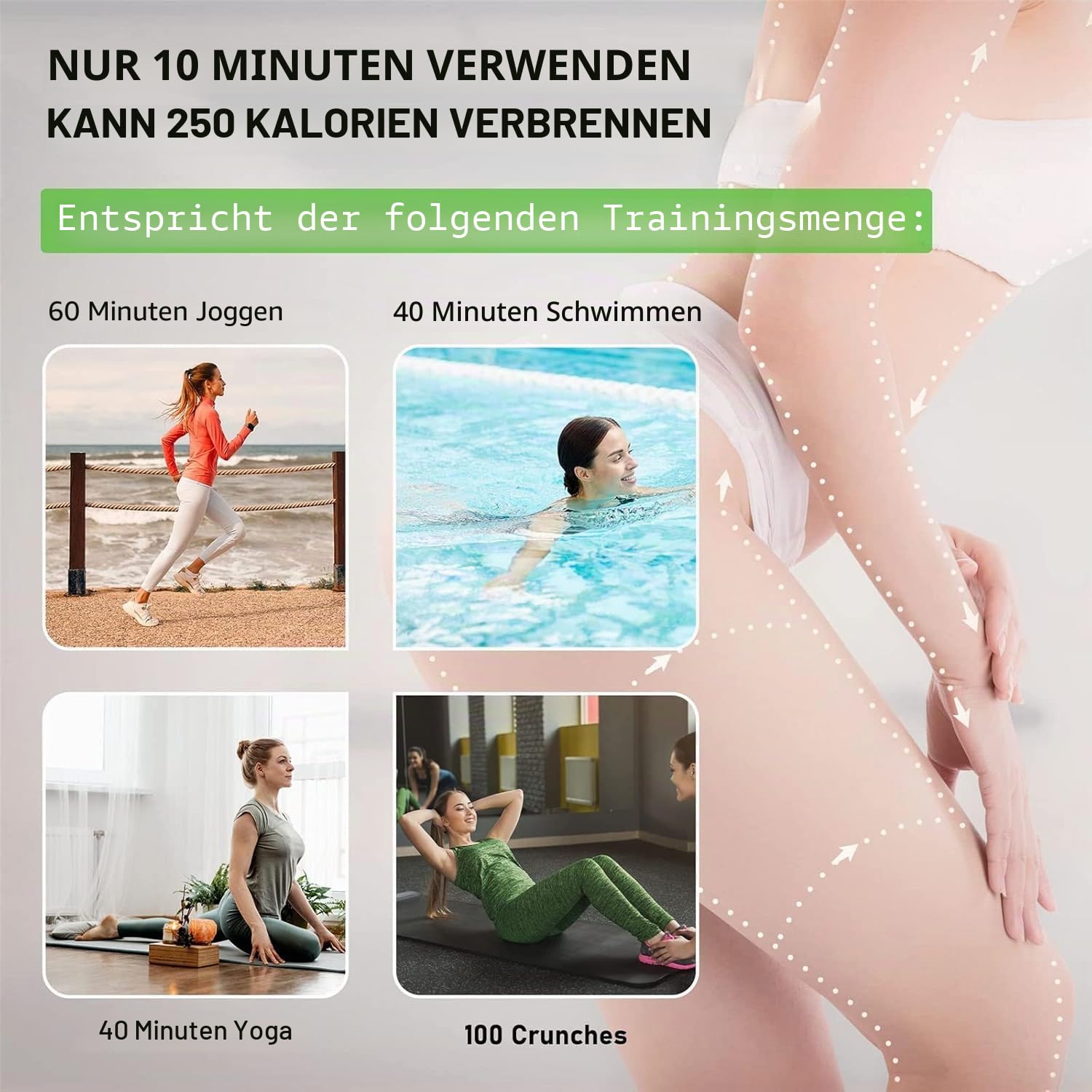 Kavitationsmaschine Radiofrequenz-Massagegerät Vakuum-Reduktionsgerät 6-in-1 Körperkonturiermaschine