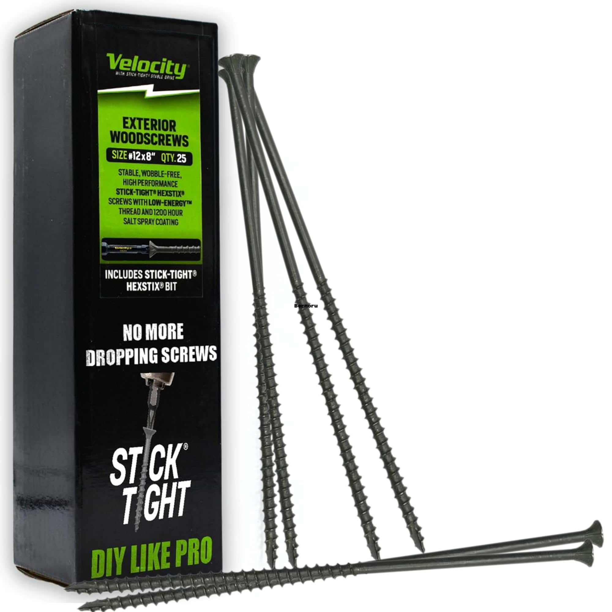 Vis à bois extérieures anti-rouille Velocity 20,3 cm pour stopper la casse du bois
